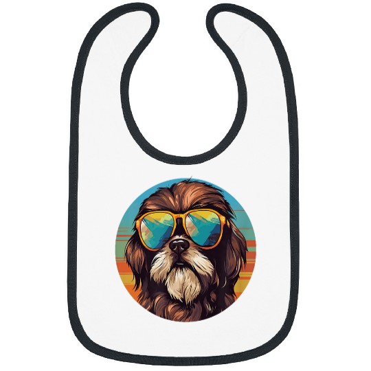 Shih Tzu Pet Lion Dogs Chrysanthemum Dog Shih Tzu Lovers ShihTzu Bibs