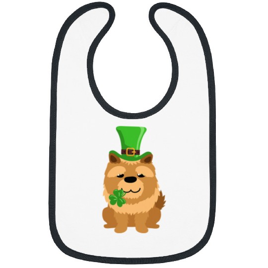 Chow Chow Pet St. Patricks Day Dog Lovers Owners Gift30 Bibs