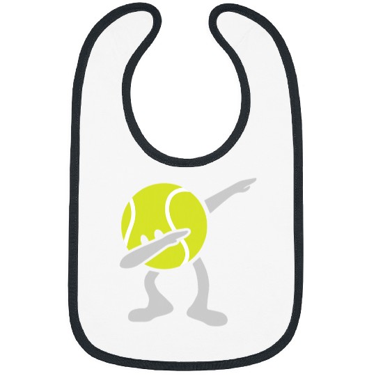 Sport Tennis Dabbings Tennis Ball player ball sport gift Bibs