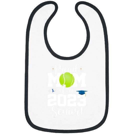 Sport Tennis Mom Senior Year Class of Senior Bibs