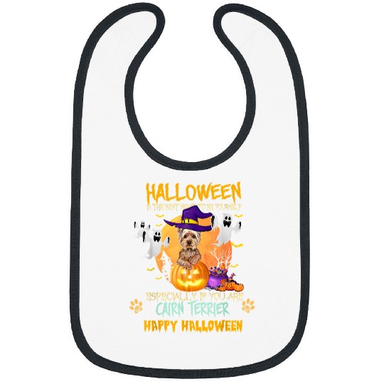 Cairn Terrier Pet Halloween Is The bests Night To Be Yourself 81 Bibs