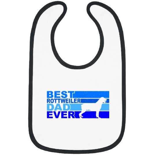 Rottweiler Pet Mens  Rottweiler Dad Ever Bibs