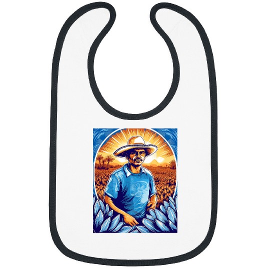 Agave Farmer Blue Agave Plant Mexican Tequila Farm Farming Bibs