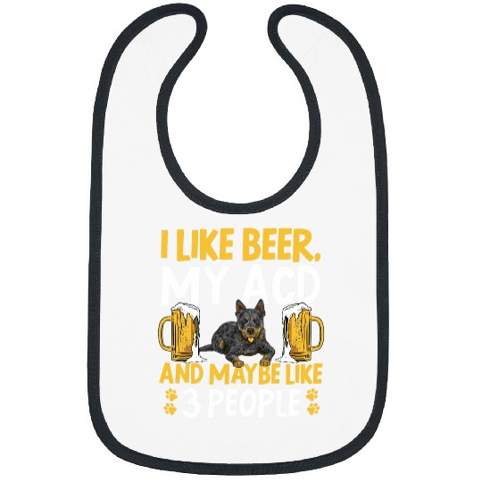 Australian Cattle Pet Blue Heeler Beer Australian Cattle Bibs