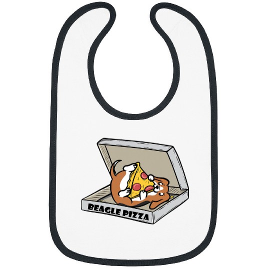 Beagle Pet Pizza Bibs