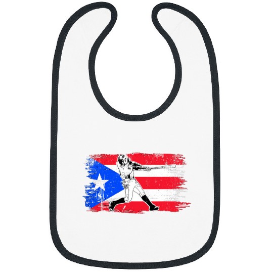 Sport Baseball Puerto Rico Flag Puerto Rican Beisbol in Boricua Bibs