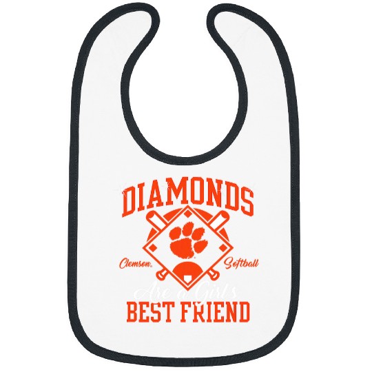 Sport Softball Clemson Tigers Softball Diamond Purple Officially Licensed Bibs