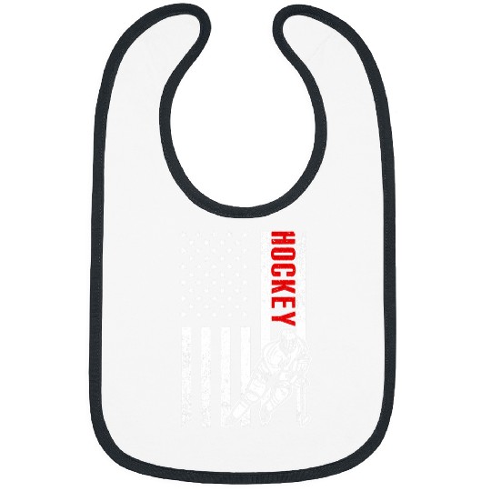 Sport Hockey Design For Men Women Hockey Player Sport Lovers Bibs