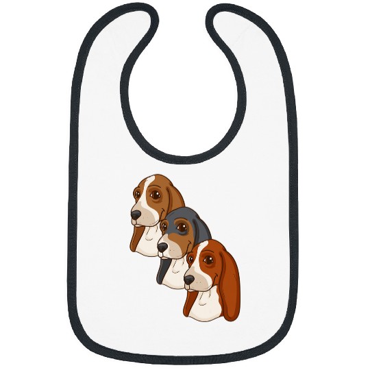 Basset Hound Pet 666 Bibs