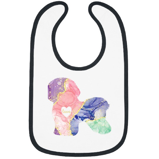 Bichon Pet Frise Lover Bichon Frise Mom Bibs