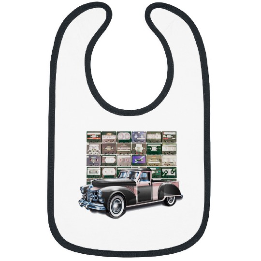 Sport Baseball 80s cassette tape 1980s retro vintages music baseball t 5 Bibs