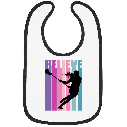Sport Lacrosse Girls Lacrosse Player Coachs Team Coaching Motivational Bibs