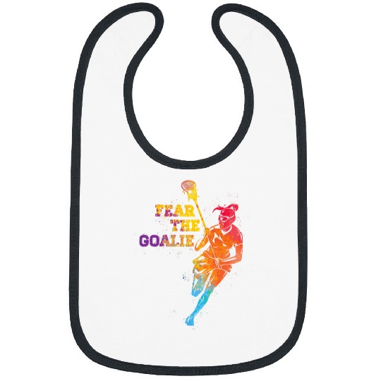 Sport Lacrosse Fear The Goalie Lacrosse StickHelmet Women Sport Colorful Bibs