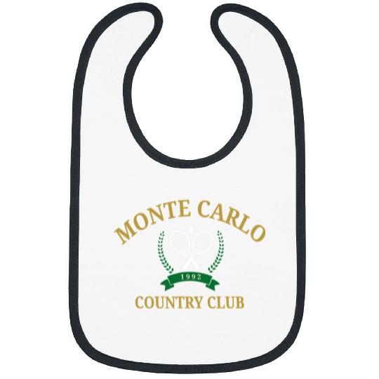Sport Tennis Monte Carlo Country Club vintages Tennis Aesthetic Crewneck Bibs