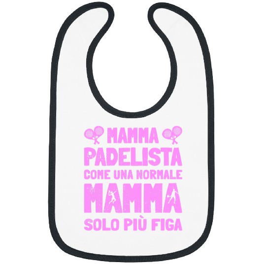 Sport Padel Mom Padelist Wife Padel Tennis Funny Woman Bibs