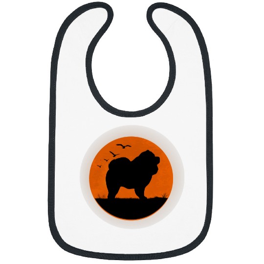 Chow Chow Pet Retro 3 8 Bibs