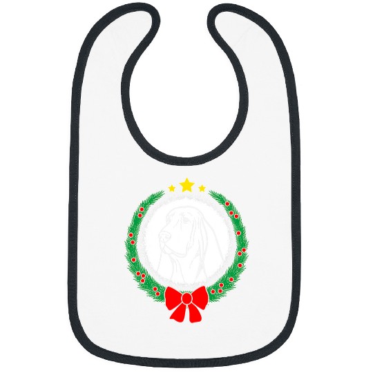 Basset Hound Pet Christmas Xmas Bibs