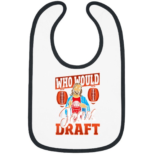 Sport American Football Christian Fantasy Football Who Would Jesus Draft Bibs