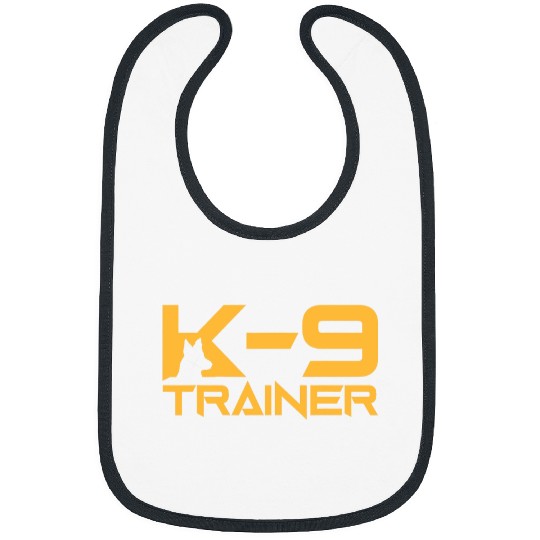 K9 Pet K9 Dog Handler Trainer Police Security Halloween Bibs