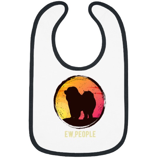 Chow Chow Pet Retro 63 Bibs