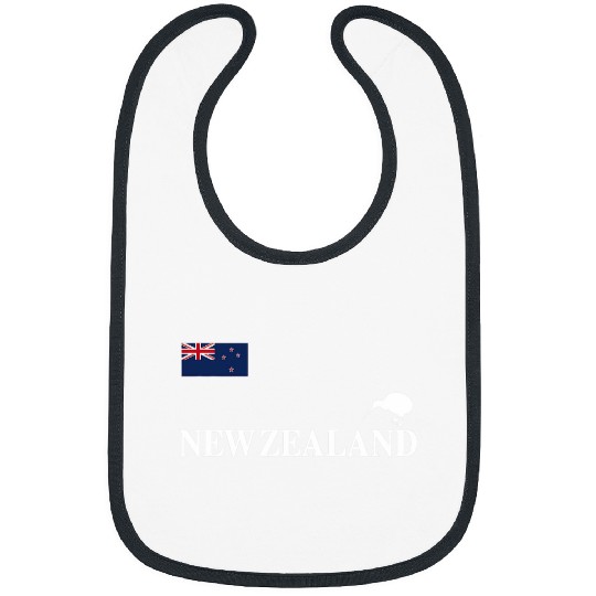 Sport Basketball New Zealand Flag Kiwi Rugby Soccer Football Basketball Cheer Gift Bibs