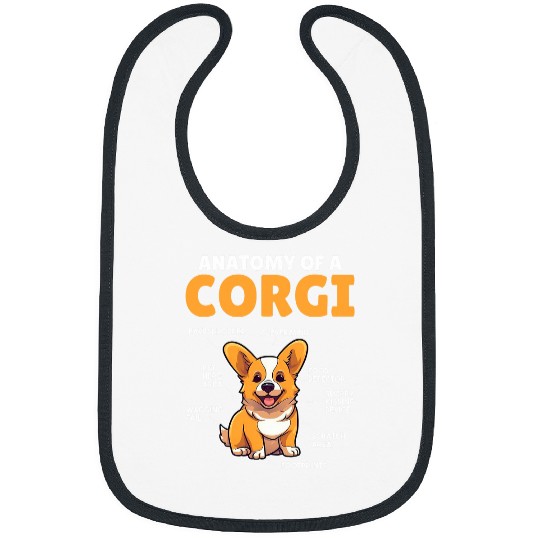Corgi Pet Cute Dogs Explanation Anatomy Of A Bibs