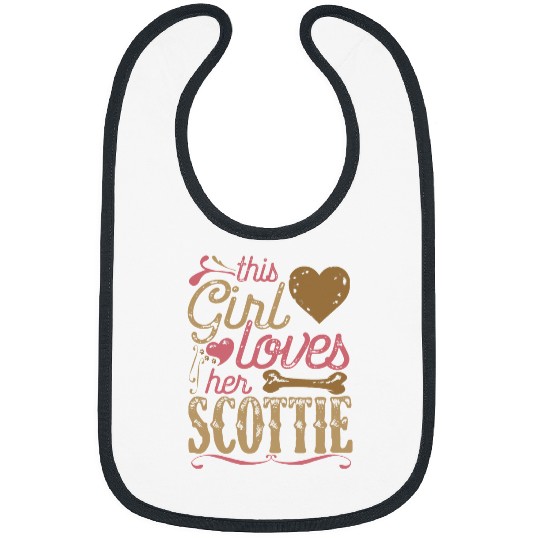 Scottish Terrier Pet Scottie Dog Lover Dogs Bibs