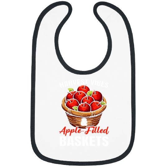 Apple Picking Apple Tree Apple Fruit Lover Apple Farmer 211 Bibs