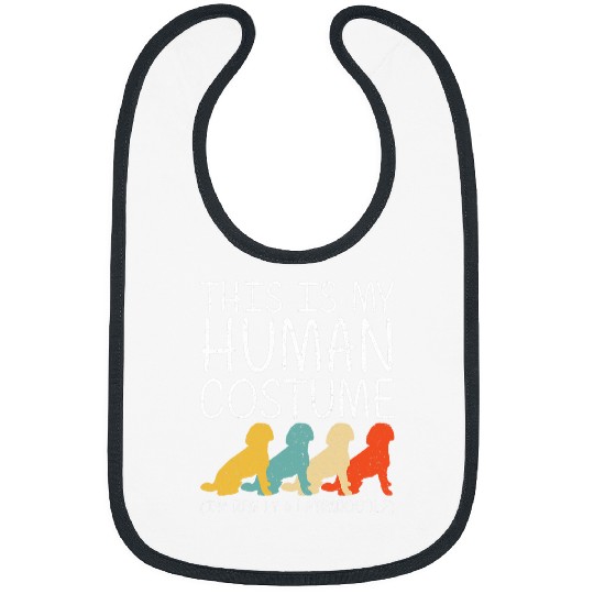Labradoodle Pet Halloween Human Costume Dog Animal Easy DIY Bibs