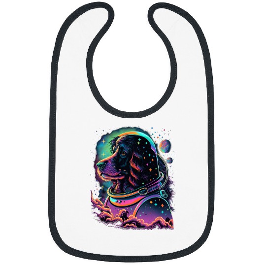 Gordon Setter Pet Astronauts Gordon Setter dog Space Galaxy 1 Bibs