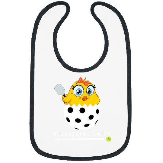 Sport Pickleball Chick 2Funny Novelty Pickle Ball Bibs