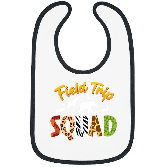Zoo Field Trip Squad Matching Teacher Students Boys Girls Bibs