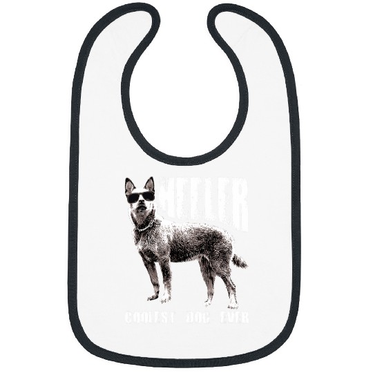 Australian Cattle Pet Funny Blue Heeler Dog Gift Cool Australian Cattle Dog Lover 1 Bibs