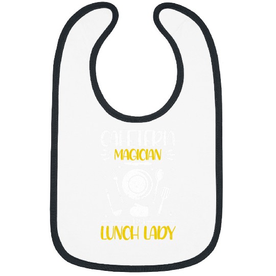 Lunch Lady Cafeteria Magician Cafeteria Worker Bibs