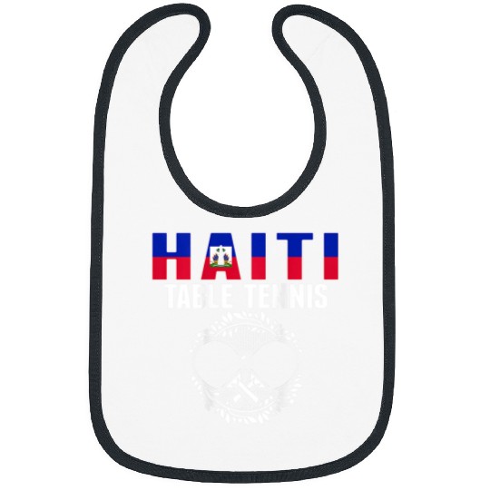 Sport Ping Pong Haiti Ping Pong Lovers Haitian Table Tennis Team Supporter Bibs