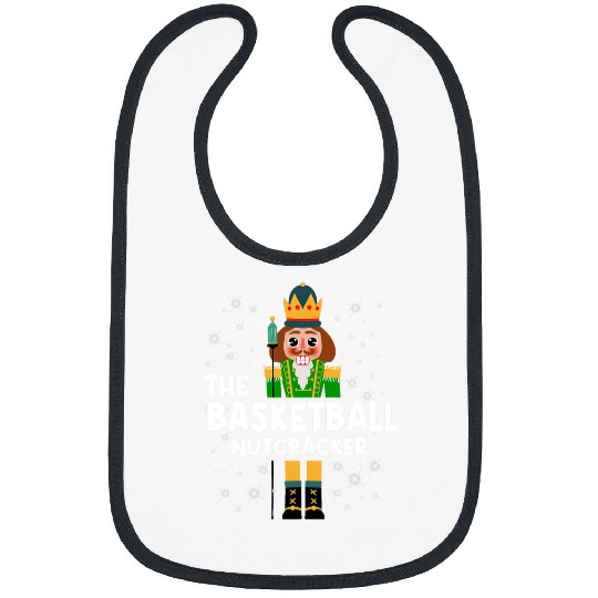 Sport Basketball xmass Basketball Nutcracker Matching Family Costume Bibs