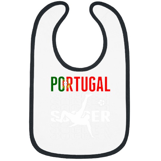 Sport Soccer Portugal Soccer Fans Jersey Proud Portuguese Football Lovers 3 Bibs