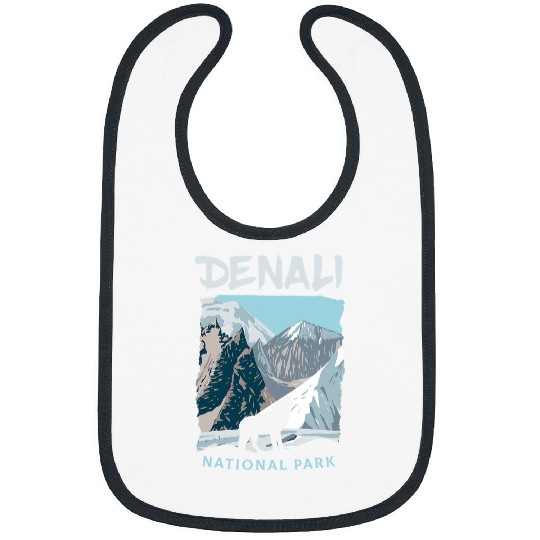 Coyote Mammal Denali National Park US wolfs Alaska Wolves Bibs
