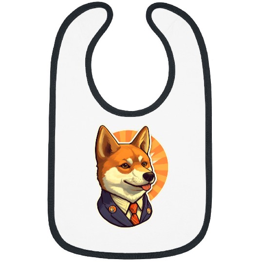 Adorable Advocacy Shiba Inus Political Persona Bibs