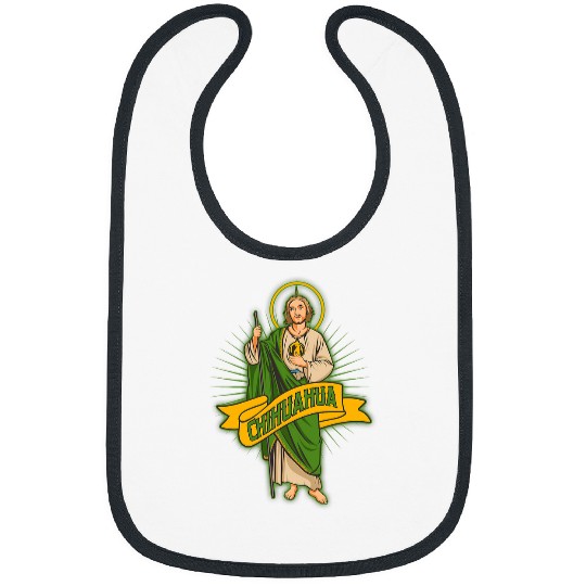 Chihuahua Pet San Judas Tadeo with Chihuahua Mexico Bibs