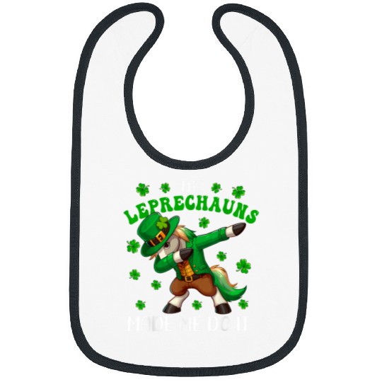 The Leprechauns Do It Patricks Day Shamrocks Horse Bibs