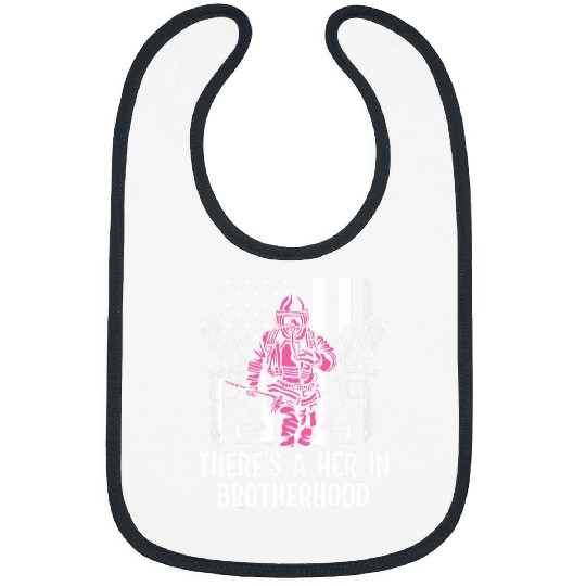 Female Firefighter Women Brotherhood Promotion Gift Bibs