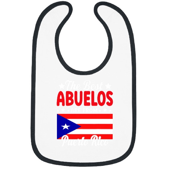 Sport Baseball Grandpa Puerto Rico Funny Baseball bests Abuelo Fathers Day Bibs