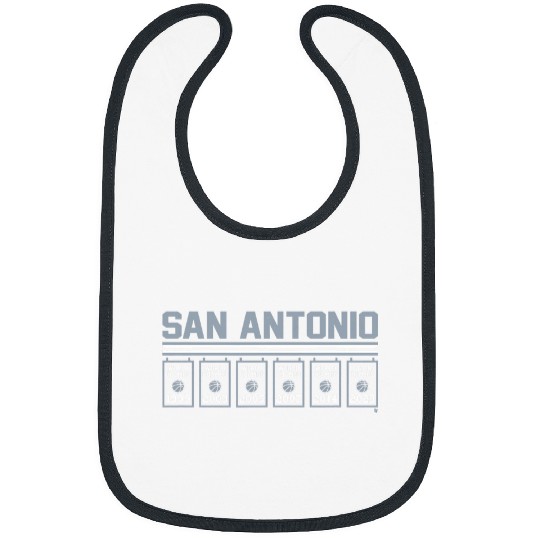 Sport Basketball Banners San Antonio Bibs
