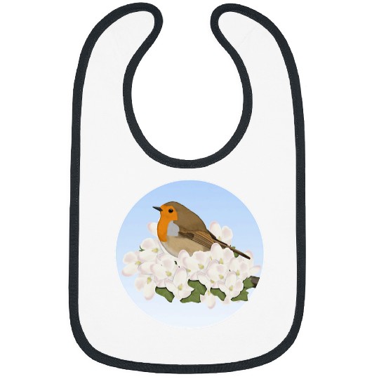Robin Bird Birdlover Birdwatcher Biologist Ornithologist Bibs