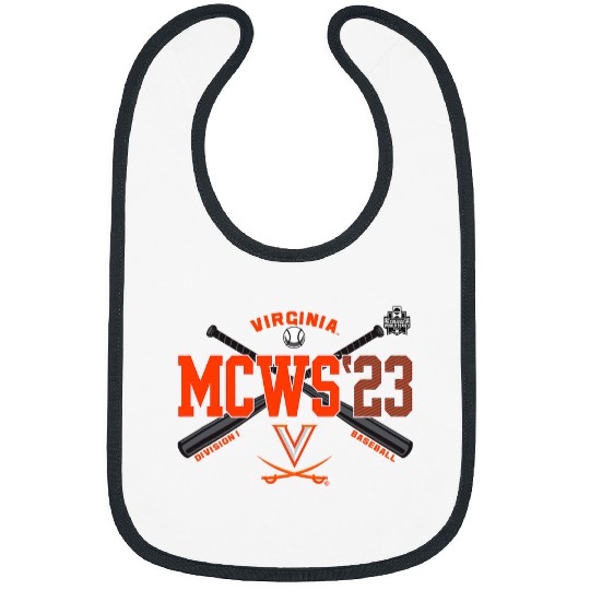 Sport Baseball Virginia Cavaliers College World Series Baseball MCWS Bibs