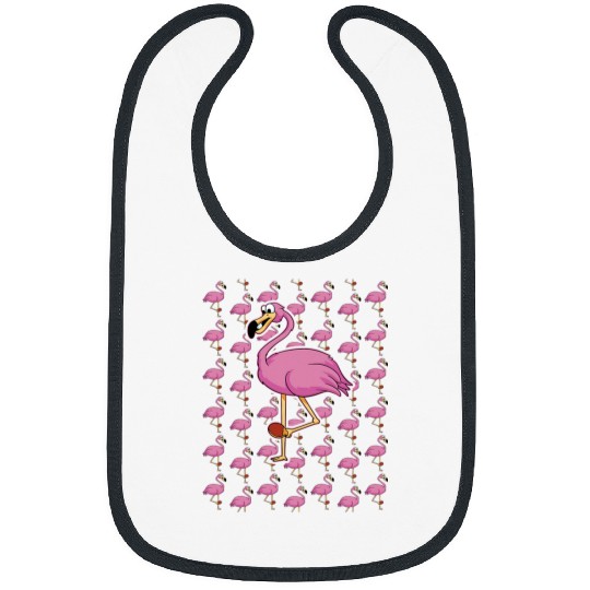 Sport Ping Pong Pingpong Outfit Ladies Flamingo Lady Table Tennis Player 1 Bibs