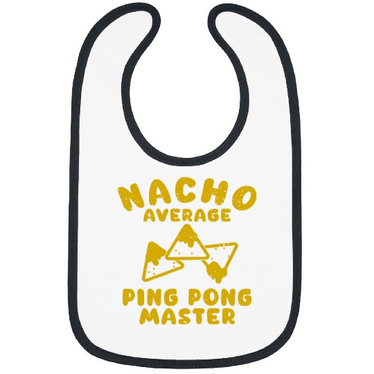 Sport Ping Pong funny nacho average cinco de mayo 1 Bibs