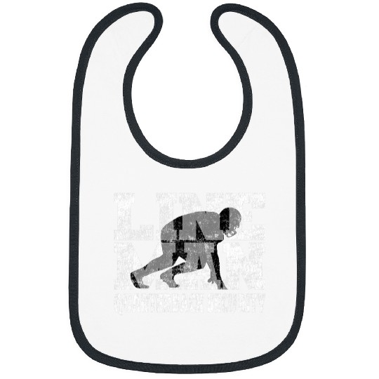 Sport American Football Vintage Football Offense Lineman Quarterback Security Bibs