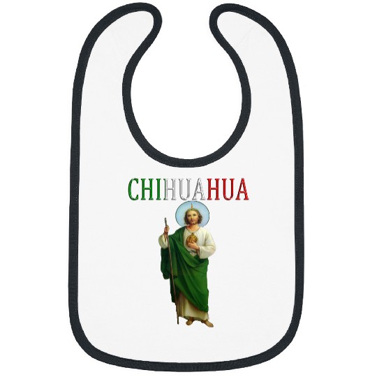 Chihuahua Pet san Judas tadeo chihuahua camisa mexican mexico Bibs